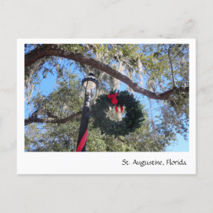 Jul i Saint Augustine Vykort