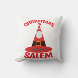 Jul i Salem New England Witch Hat Santa Kudde