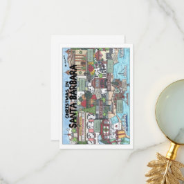 Jul i Santa Barbara Tack Kort