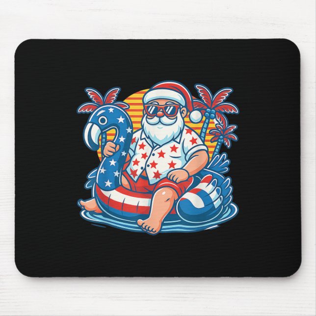Jul i Santa Flamingo Pool Flyt 4:e Juli Musmatta (Framsidan)