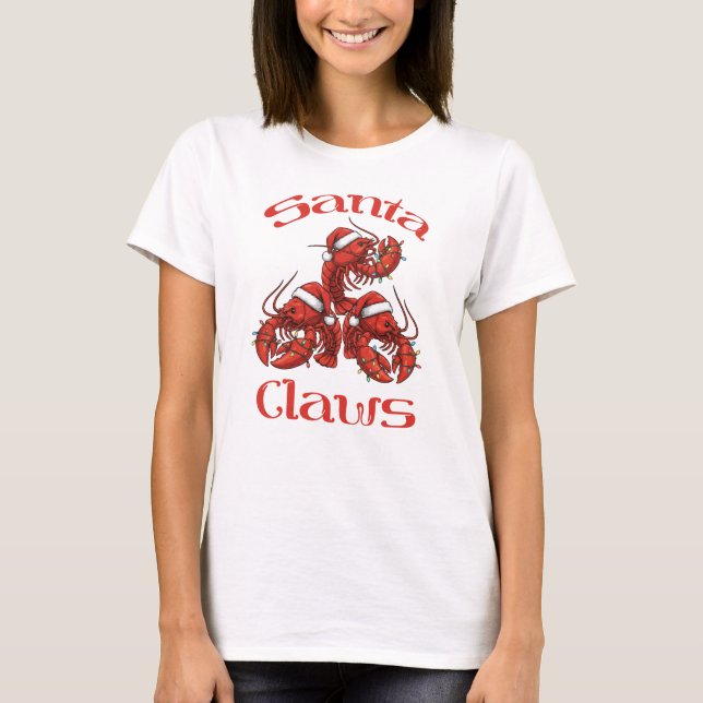 Jul i Santa Klo T Shirt (Framsida)