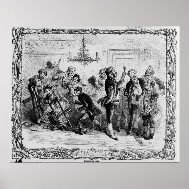 Jul i servantsalen poster (Framsidan)