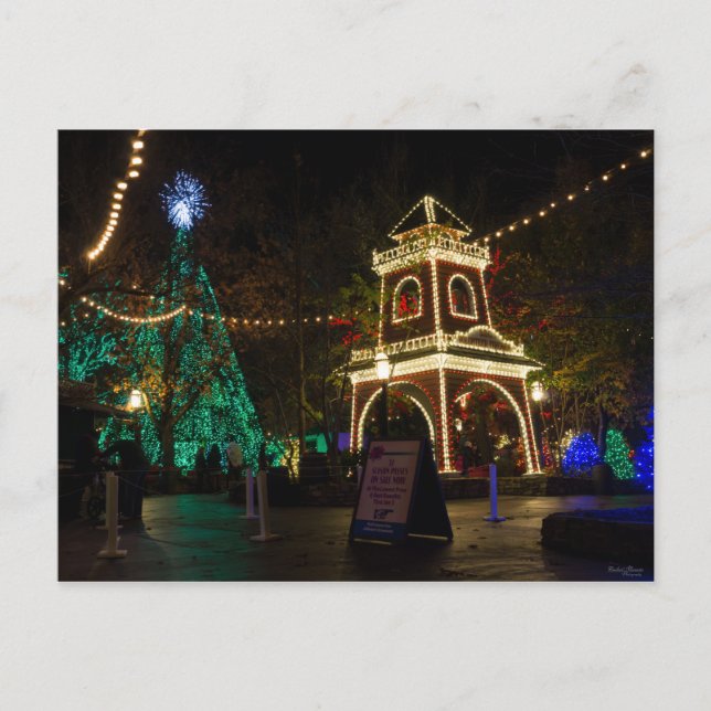 Jul i Silver-dollarstaden Helg Vykort (Framsida)