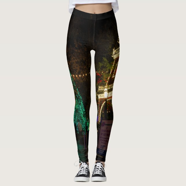 Jul i Silver-dollarstaden Leggings (Framsida)