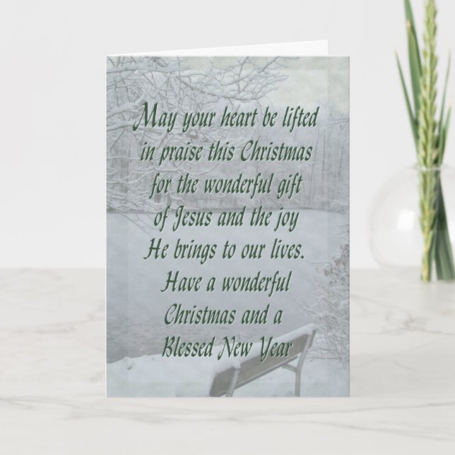 Jul i Sjö Helgkort (Framsida)