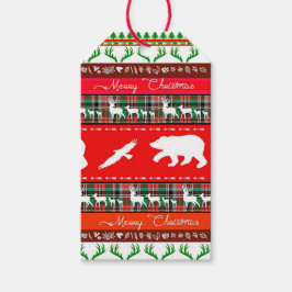 Jul i skogen presentetikett