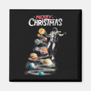 Jul i Space Solar System Astronaut Invati Magnet