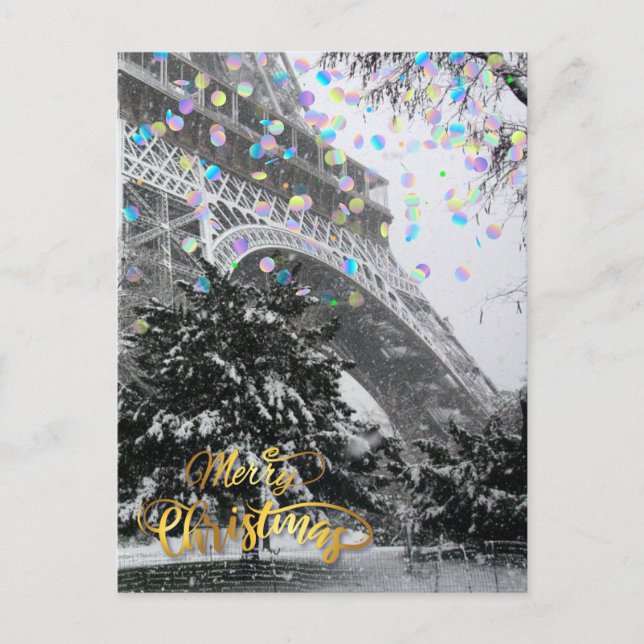 Jul i staden. vykort (Framsida)