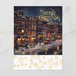 Jul i staden. vykort