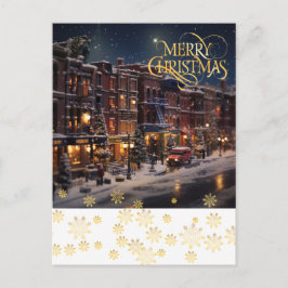 Jul i staden. vykort