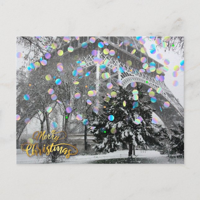 Jul i staden vykort (Framsida)