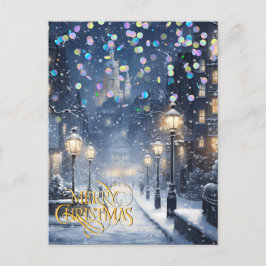 Jul i staden. vykort