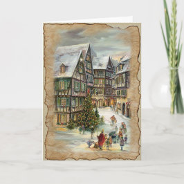 Jul i stan - gratulationskort helgkort