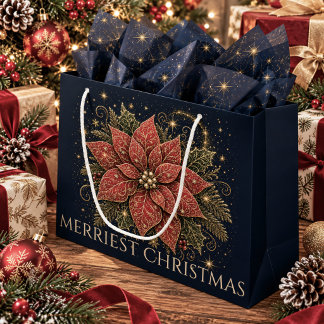 Jul i stjärnor Poinsettia