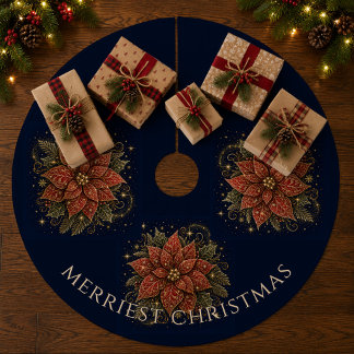 Jul i stjärnorna | Julstjärna Julgransmatta Fleece