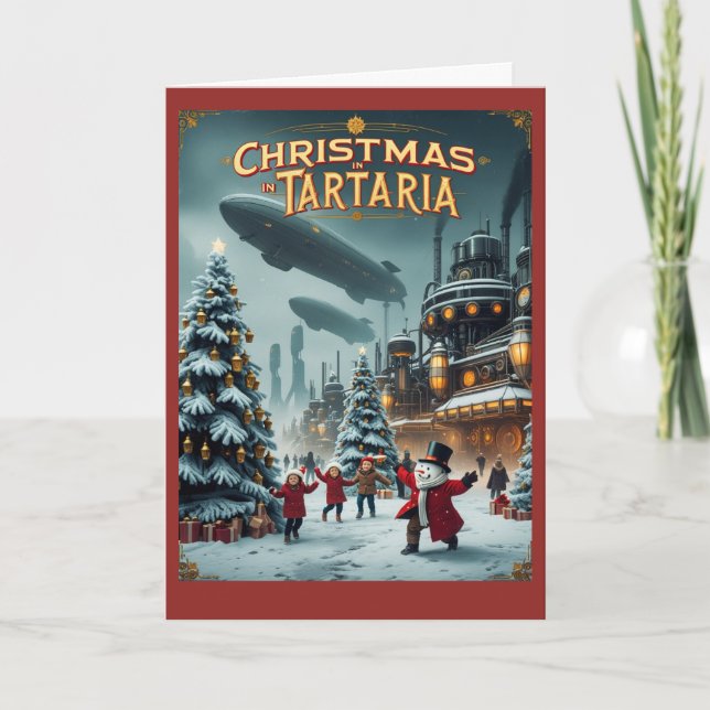 Jul i Tartaria Kort Vintage Konspiration  (Framsida)