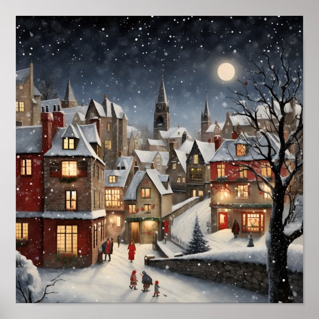 Jul i Town Poster (Framsidan)