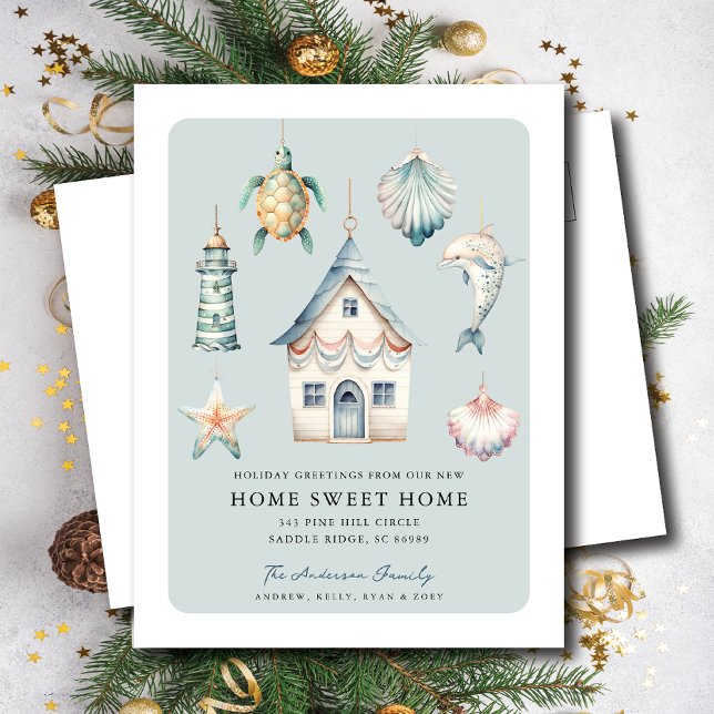 Jul i tropikerna Flyttmeddelande Meddelande Vykort (Skapare uppladdad)