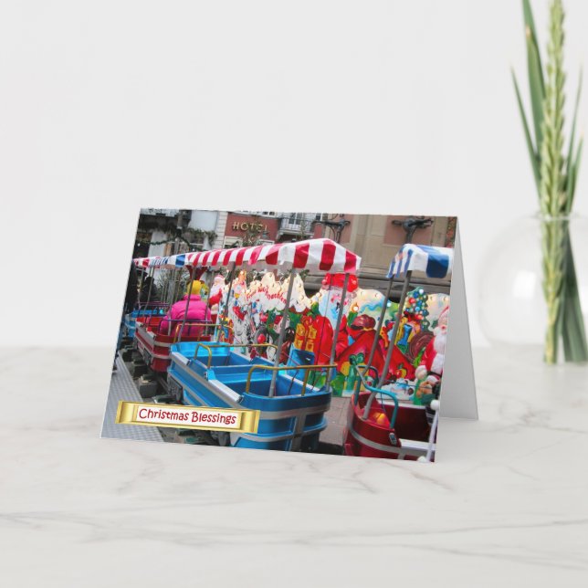 Jul i Tyskland, Heidelberg Jul Transport Helgkort (Framsida)