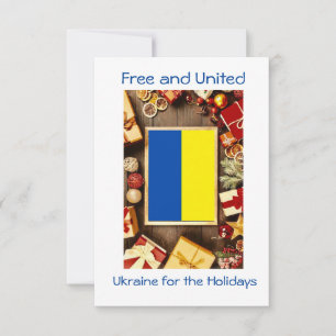 Jul i Ukraina, julkort Tack Kort