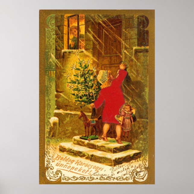 Jul i Ungern 1896 Poster (Framsidan)