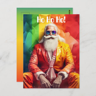 Jul i varenda Färg Vykort