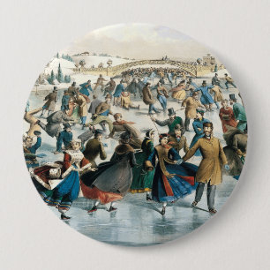 Jul i Victoriaepoken Central Park Currier & Ives Knapp