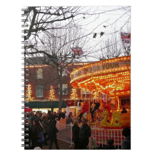 Jul i York Anteckningsbok Med Spiral