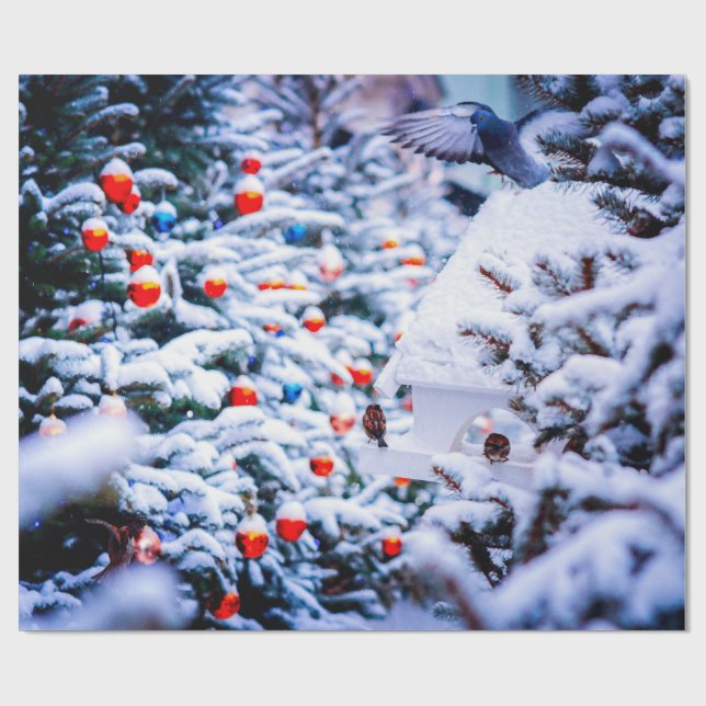 Jul Idyll fantastisk Presentpapper (Platt)