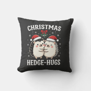 Jul Igel-Kram Söt Igelkotts Högtid Kudde