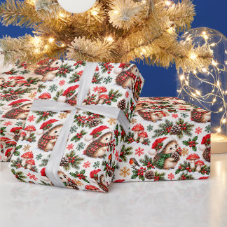 Jul Igel Skogsönskemål Presentpapper