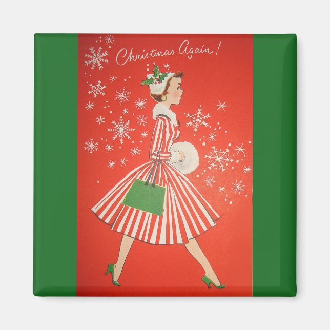 Jul igen! Kylmagnet Magnet (Framsidan)