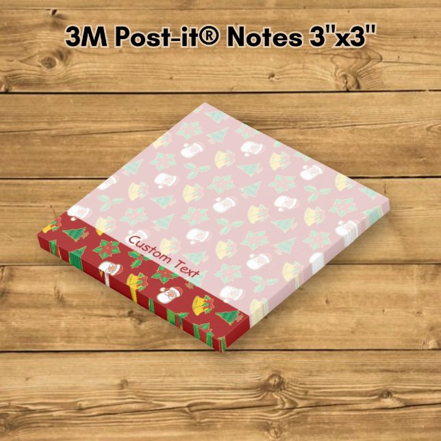 Jul Ikoner Mönster Post-it Block (Skapare uppladdad)