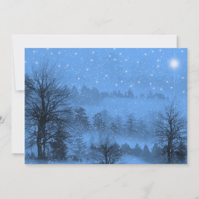 Jul, inbjudan till Julfest (Framsida)