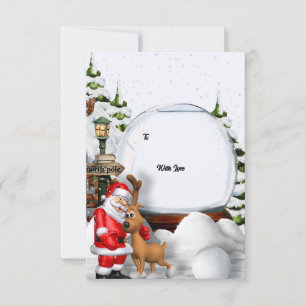 Jul Inbjudan – Tomte & Renar Vinter