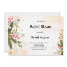 Jul Inbjudningskort för möhippan