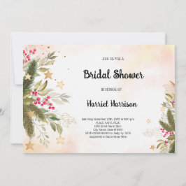 Jul Inbjudningskort för möhippan