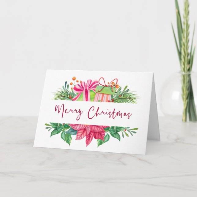 Jul Inslag God jul Helgkort (Framsida)