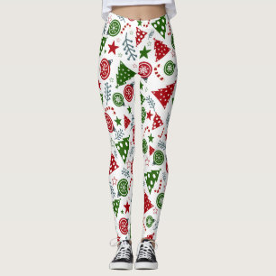 Jul Inslag Mönster Leggings