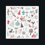 Jul Inslag Pappersservett<br><div class="desc">Festive Blue,  Red and Brown God Jul inslag dekorerar dessa God jul napkins. De här mönstrade pappra blöjorna är underbara för en jul party,  julfest,  kontor party,  jul,  julmiddag,  kakepaus,  kakaväxling,  kontors-party,  kontorsprogram,  julfest,  kyrka,  skola,  kontor-party osv..</div>