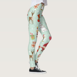 Jul Inslag Reindeer Elves Leggings