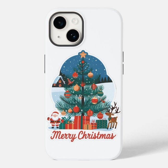 Jul iPhone 14 Fodral: Festive New Model (Baksida)