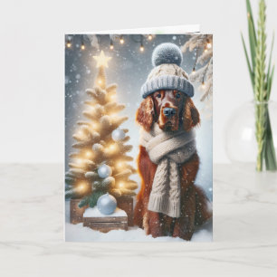 Jul - irländskt brev i Snöflingor Kort