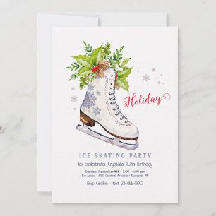 Jul Is Skating Fests Inbjudan