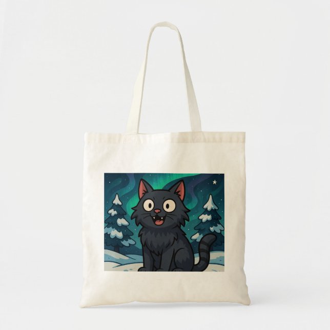 Jul Isländsk julkatt  Tygkasse (Framsidan)