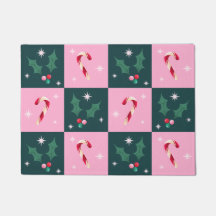 Jul Ivy, Candy cane med Stars Checkerboard