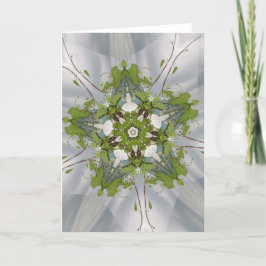 Jul Ivy Kaleidoscope Star Helgkort