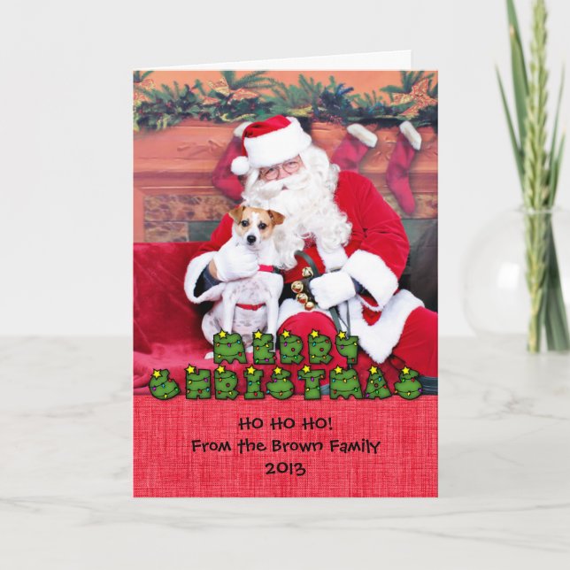 Jul - Jack Russell - Trey Helgkort (Framsida)