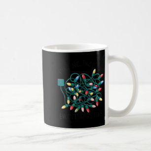 Jul Jag Mår Bra Allting Är Bra Trasslig Jul Kaffemugg