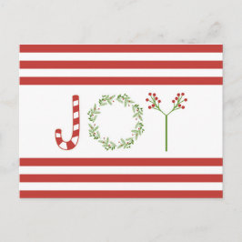 Jul-jakt i modern trend vykort